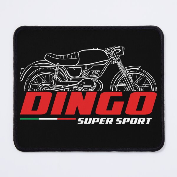 Item preview, Motorcycle Moto Dingo Super Sport 1970-1971, biker designed and sold by ThrottleArts.