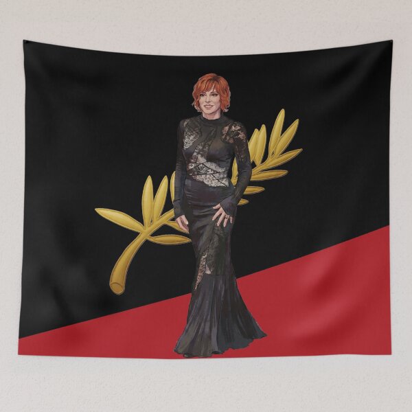 Item preview, Mylène Farmer - Cannes 2025 Red Carpet designed and sold by INOBOEDIENTIA.