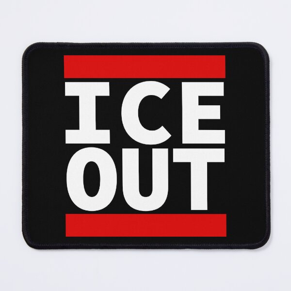 Item preview, ICE OUT (white on black) designed and sold by Thelittlelord.