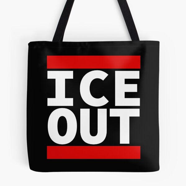 Item preview, ICE OUT (white on black) designed and sold by Thelittlelord.