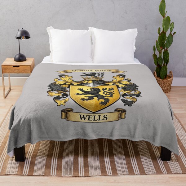 Item preview, The Wells Family Coat of Arms designed and sold by BagTown Clans.