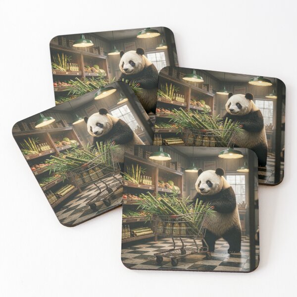 Item preview, Panda Goes Grocery Shopping designed and sold by Tridentulus.