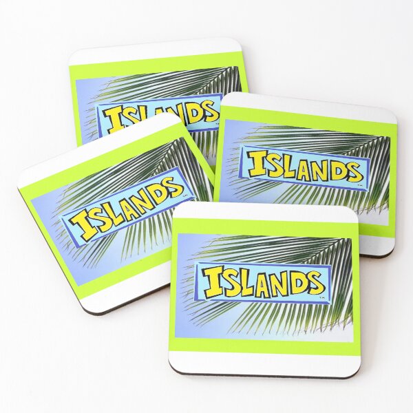 Item preview, Islands Logo with Palm Branch designed and sold by Islandscomics.