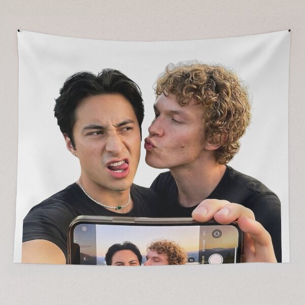Item preview, Heated Rivalry Selfie designed and sold by thee lizard lair.