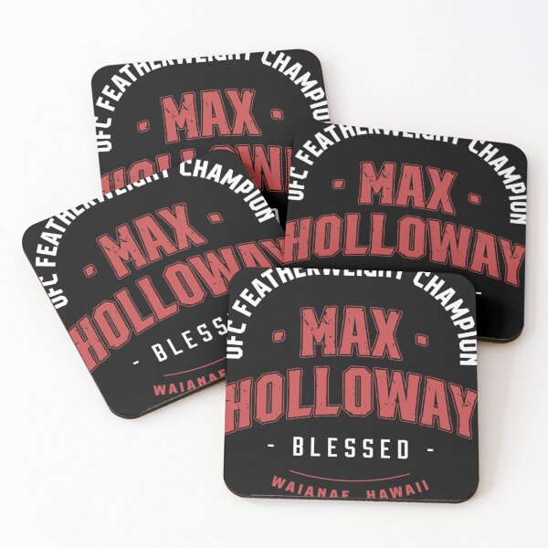 Item preview, Max Holloway - Featherweight Champion - Typography Badge designed and sold by emad-elgabaly.