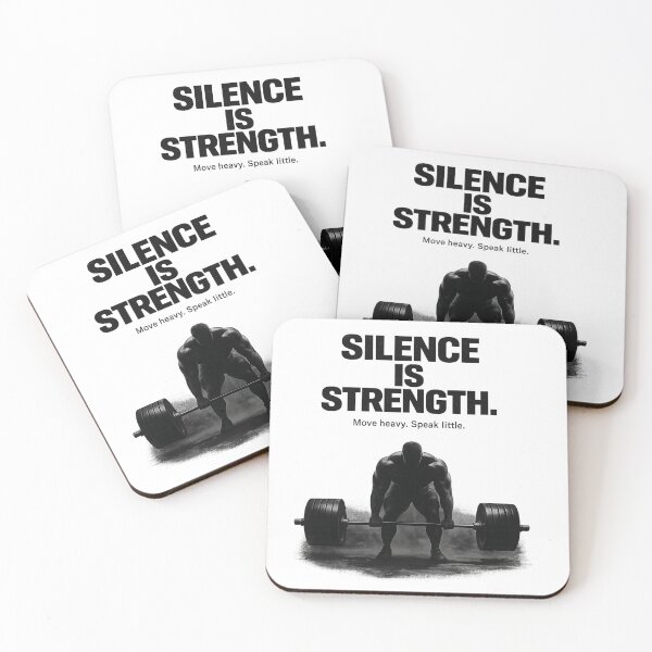 Item preview, Silence is Strength designed and sold by One T Wear The Vibe.