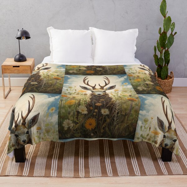 Item preview, Magic Deer: Guardian of the Flowery Meadow. designed and sold by Hipatye26.