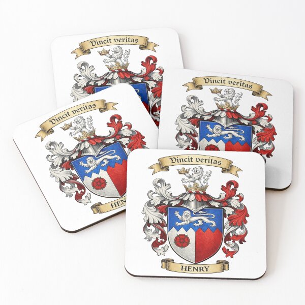 Item preview, The Henry Family Coat of Arms designed and sold by BagTown Clans.