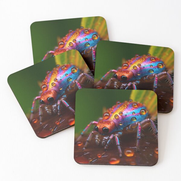 Item preview, Iridescent Spider: Jewel of the Rainforests designed and sold by Hipatye26.