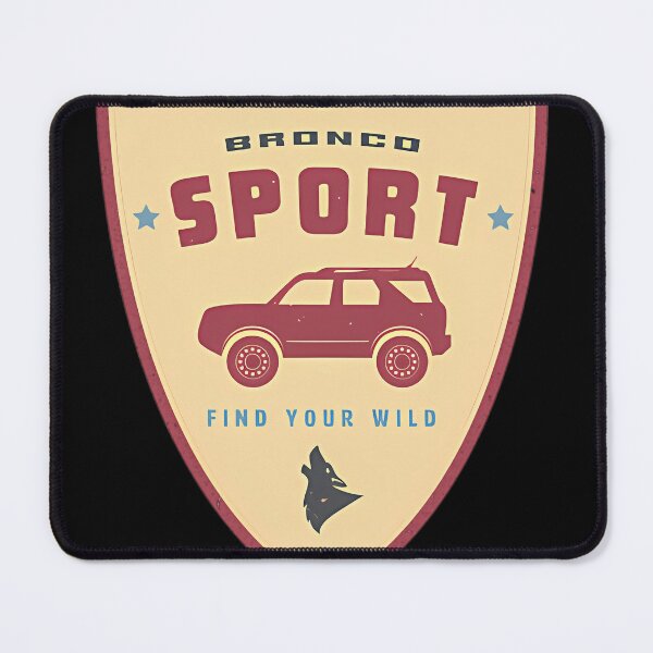 Item preview, Bronco Sport Forum Shield Logo No. 1 designed and sold by AYOUB SAIYD.