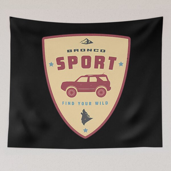Item preview, Bronco Sport Forum Shield Logo No. 1 designed and sold by AYOUB SAIYD.