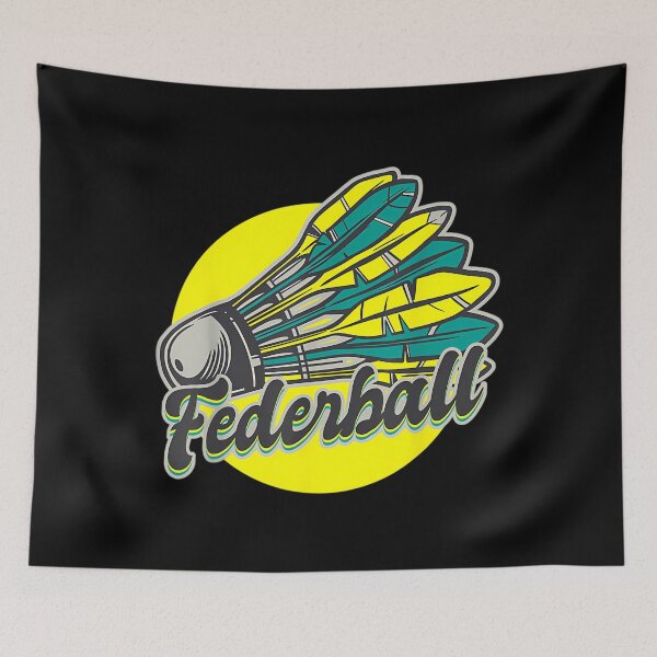 Item preview,  Federball Badminton Ball Sport Illustration designed and sold by AYOUB SAIYD.