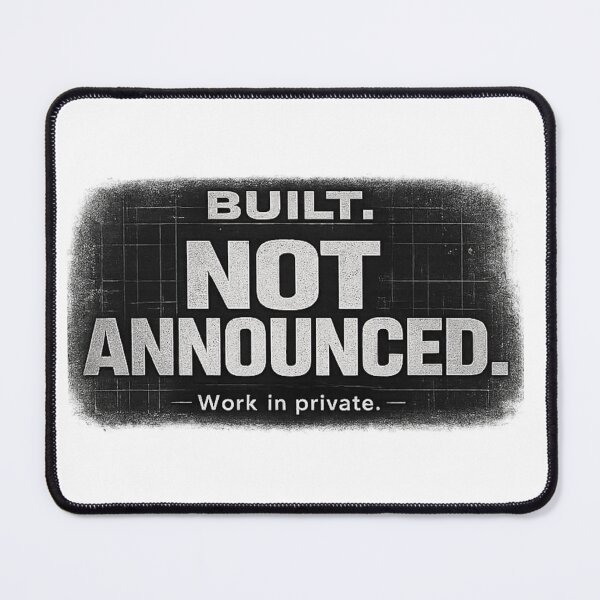 Item preview, Built Not Announced designed and sold by One T Wear The Vibe.