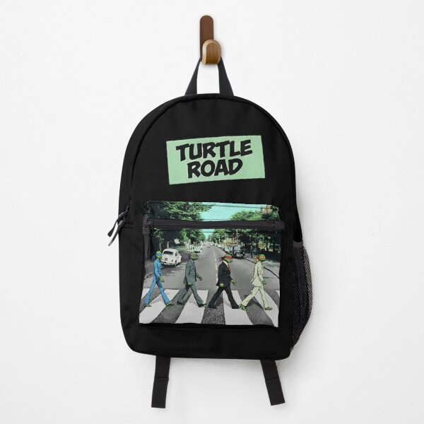 Item preview, Ninja Turtles Abbey Road Parody - Turtle Road Crossing - Leonardo Raphael Michelangelo Donatello Fan Art designed and sold by JawKneeArt.