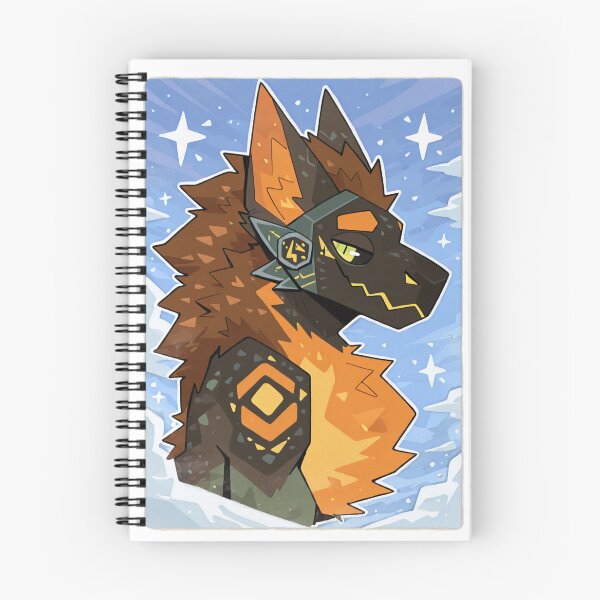 Item preview, Protogen Cyborg with Glowing Orange Patterns designed and sold by KaMow.