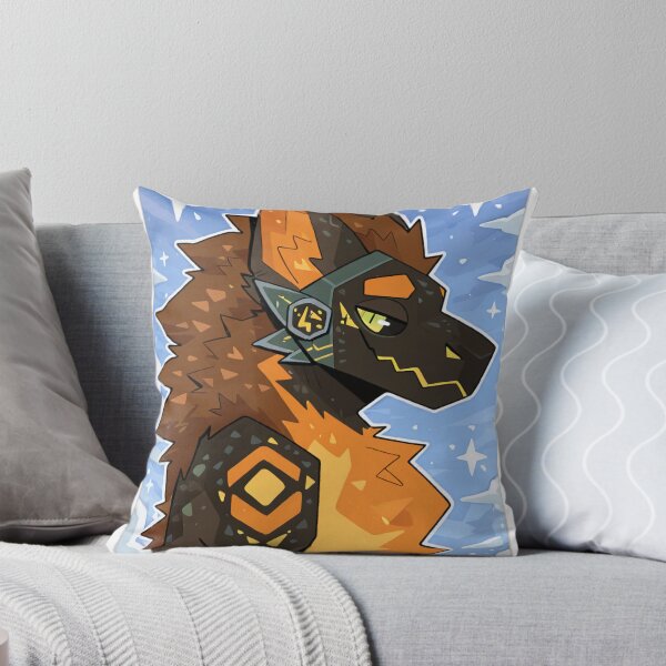 Item preview, Protogen Cyborg with Glowing Orange Patterns designed and sold by KaMow.