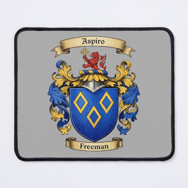 Item preview, The Freeman Family Coat of Arms designed and sold by BagTown Clans.
