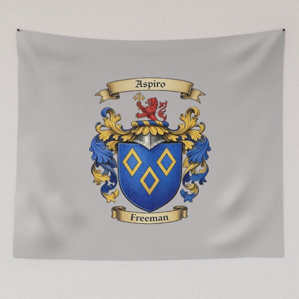 Item preview, The Freeman Family Coat of Arms designed and sold by BagTown Clans.