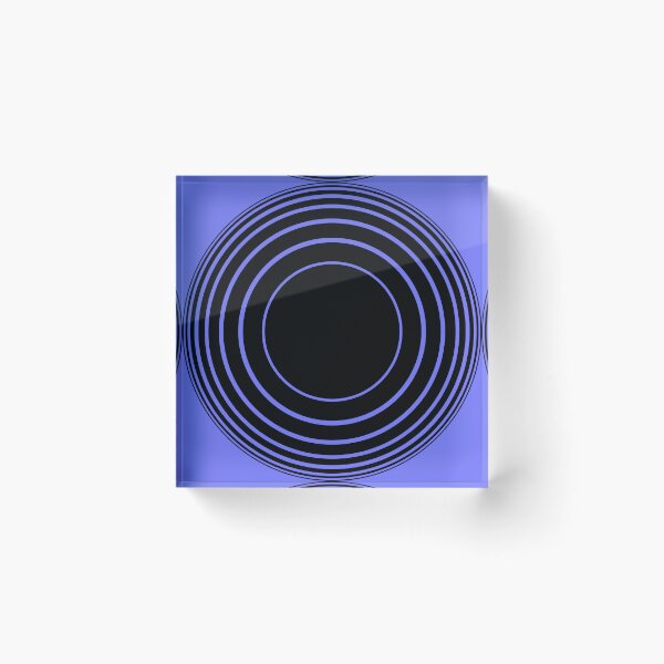 Item preview, CONCENTRIC BLACK CIRCLES - MINIMALIST GEOMETRY designed and sold by CuPensky.
