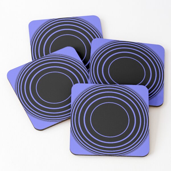 Item preview, CONCENTRIC BLACK CIRCLES - MINIMALIST GEOMETRY designed and sold by CuPensky.