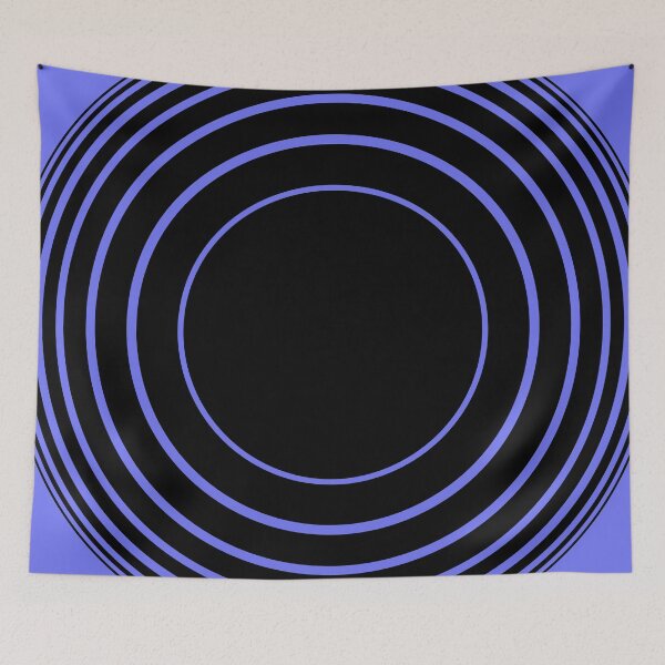 Item preview, CONCENTRIC BLACK CIRCLES - MINIMALIST GEOMETRY designed and sold by CuPensky.