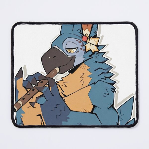 Item preview, Kass Rito Bard Playing Accordion Zelda designed and sold by KaMow.
