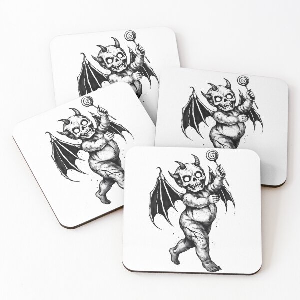 Item preview, Demon Cherub designed and sold by Velvet Vulcan Art.