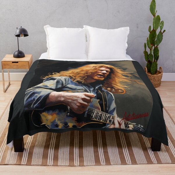 Item preview, Dave Mustaine Thrash Metal Guitar Fury designed and sold by Artisticanvas.