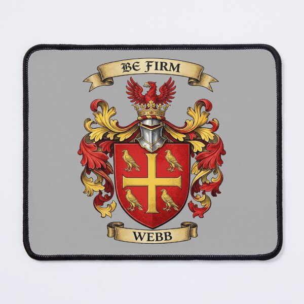 Item preview, The Webb Family Coat of Arms designed and sold by BagTown Clans.