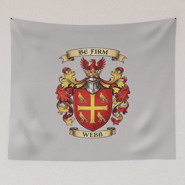 Item preview, The Webb Family Coat of Arms designed and sold by BagTown Clans.
