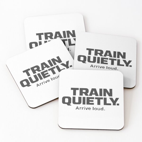 Item preview, Train Quietly designed and sold by One T Wear The Vibe.