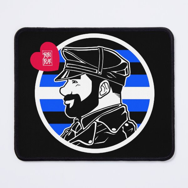 Item preview, Adam Profile Full Leather - Leather Pride Flag designed and sold by bobobear.
