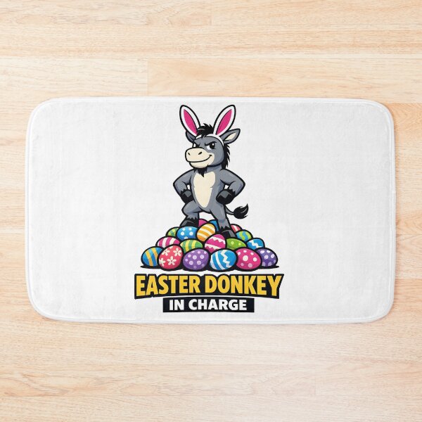 Item preview, Easter Donkey in Charge | Funny Easter Donkey  designed and sold by Dazzle-Sizzle.