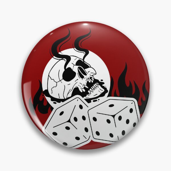 Item preview, I Rolled a 1 - Skull with Dice Critical Fail D&D Humor reverse designed and sold by LouDSarG.