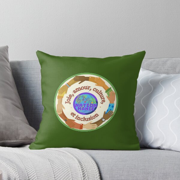 Item preview, Joy, love, culture, and inclusion (with hands) - Nation Mania designed and sold by ManieMusicale.