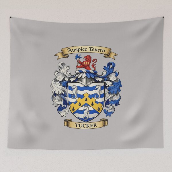 Item preview, The Tucker Family Coat of Arms designed and sold by BagTown Clans.