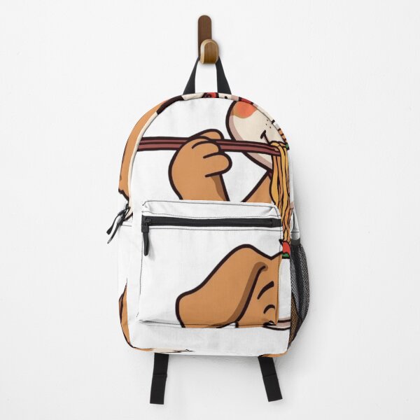 Item preview, Cartoon dog eating ramen  designed and sold by JosueShop101.