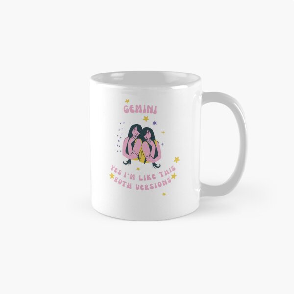 Item preview, Gemini Yes I'm Like This Both Versions - Dual Personality Zodiac Sign designed and sold by LouDSarG.