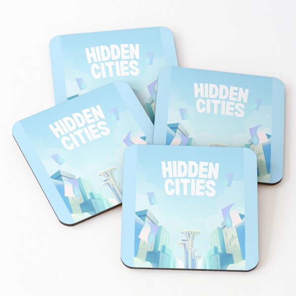 Item preview, Hidden Cities - Futuristic Solarpunk Architectural Utopia designed and sold by Dimu Co..