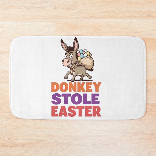 Item preview, Easter Donkey Stole Easter | Funny Easter Donkey Meme designed and sold by Dazzle-Sizzle.