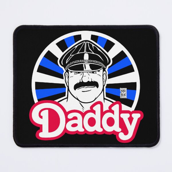 Item preview, MOUSTACHE DADDY - LEATHER PRIDE designed and sold by bobobear.