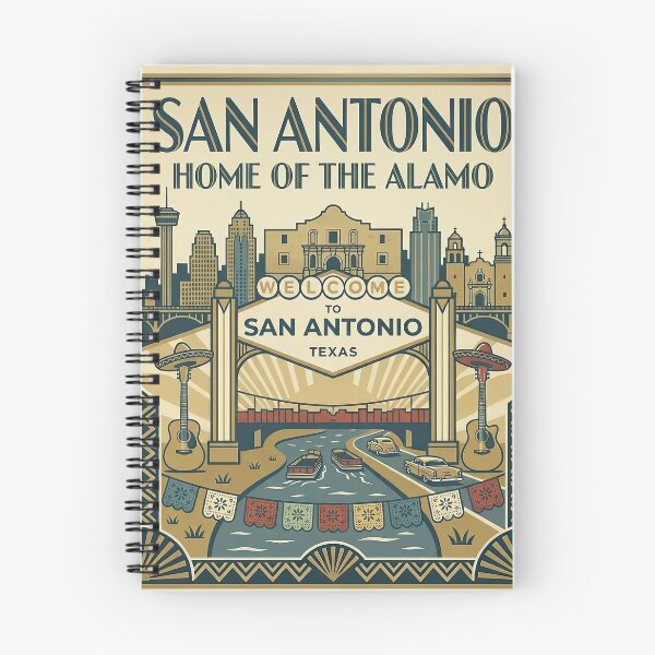Item preview, San Antonio The Home of the Alamo designed and sold by BrickByDream.