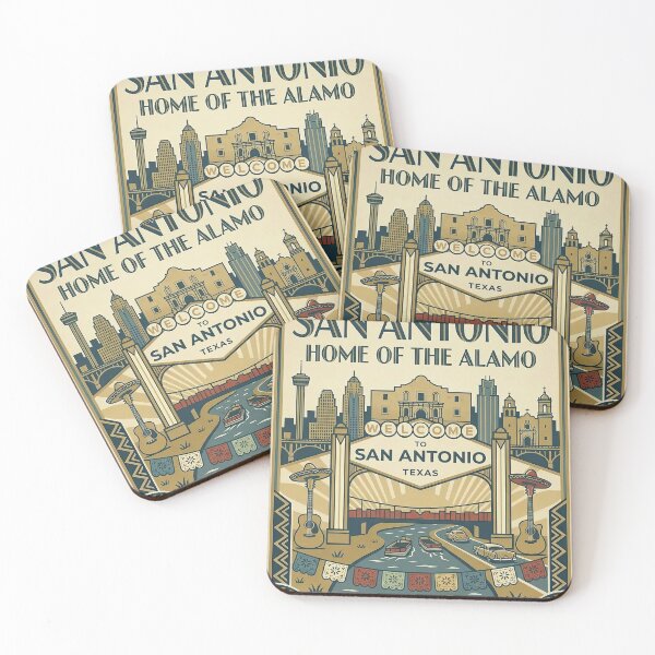 Item preview, San Antonio The Home of the Alamo designed and sold by BrickByDream.
