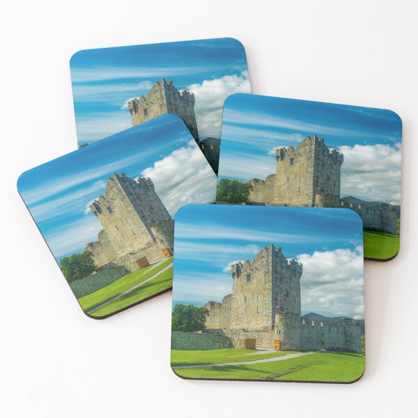 Item preview, Killarney's Ross Castle Landscape Photo Wall Art Print designed and sold by TheHikersEye.