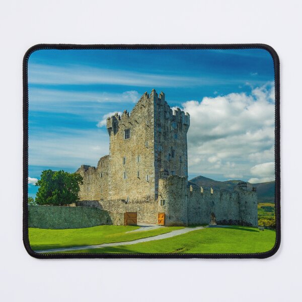 Item preview, Killarney's Ross Castle Landscape Photo Wall Art Print designed and sold by TheHikersEye.