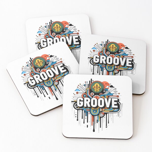 Item preview, Groove Abstract Music Illustration designed and sold by Bongsheila.
