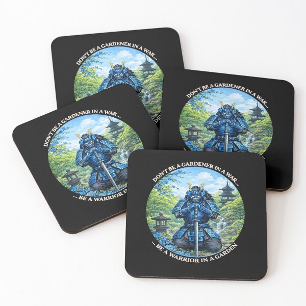 Item preview, warrior in a garden designed and sold by American Artist Designs.