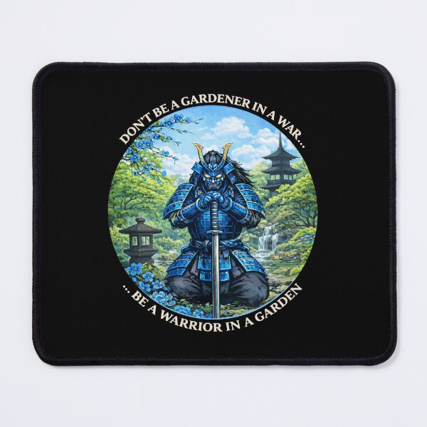 Item preview, warrior in a garden designed and sold by American Artist Designs.