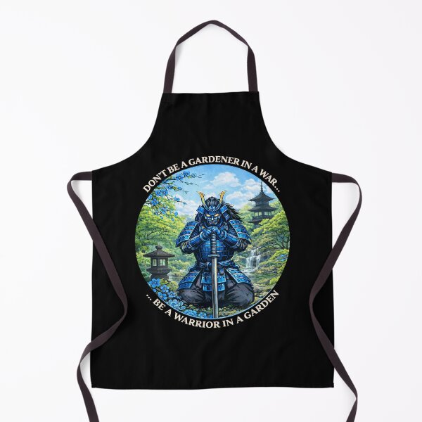 Item preview, warrior in a garden designed and sold by American Artist Designs.