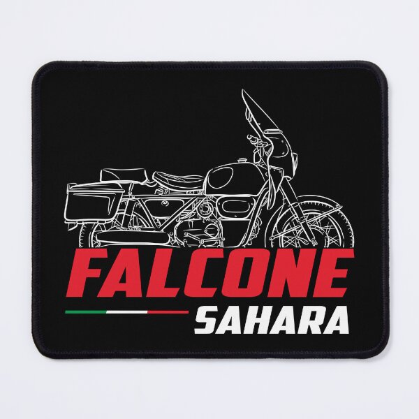 Item preview, Motorcycle Moto Falcone 500 Sahara 1975, biker designed and sold by ThrottleArts.